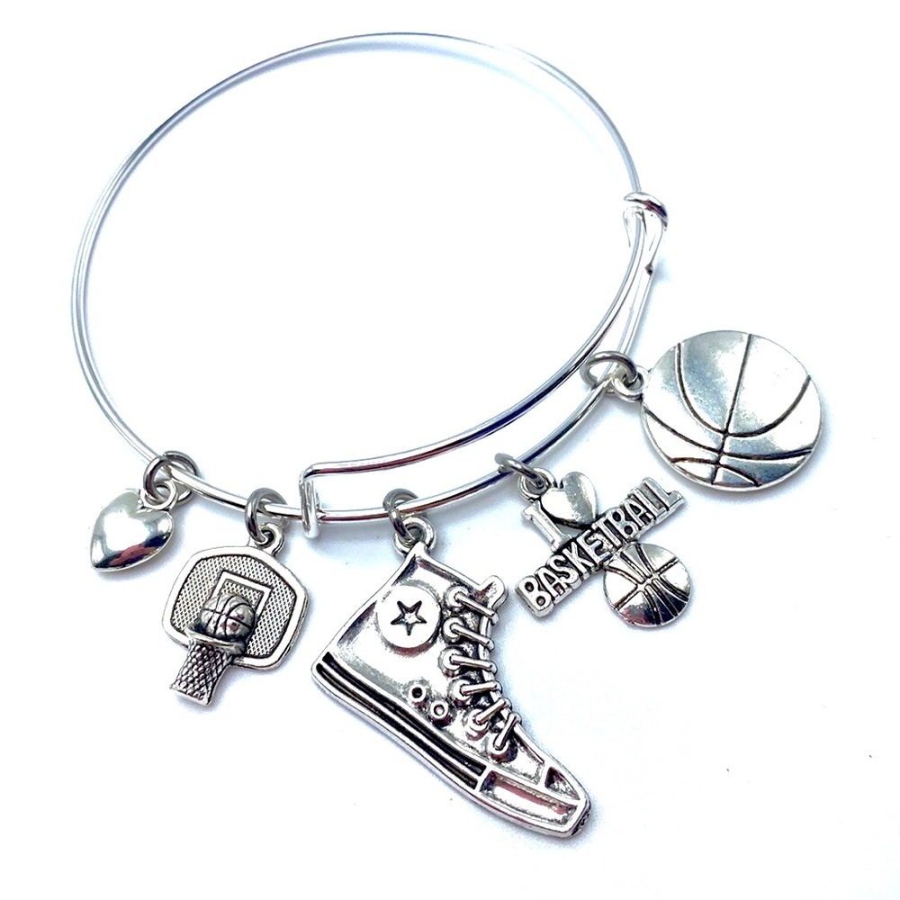 Basketball Bracelet May Be Personalized